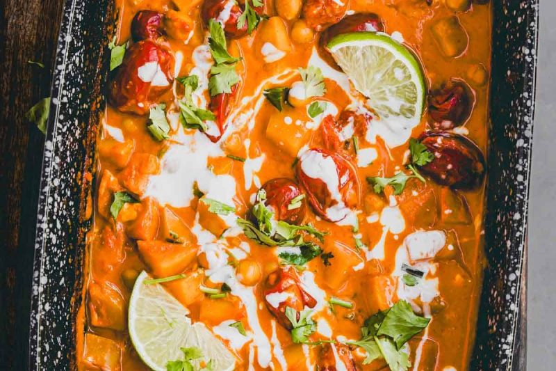 Butternut Squash Chickpea Curry